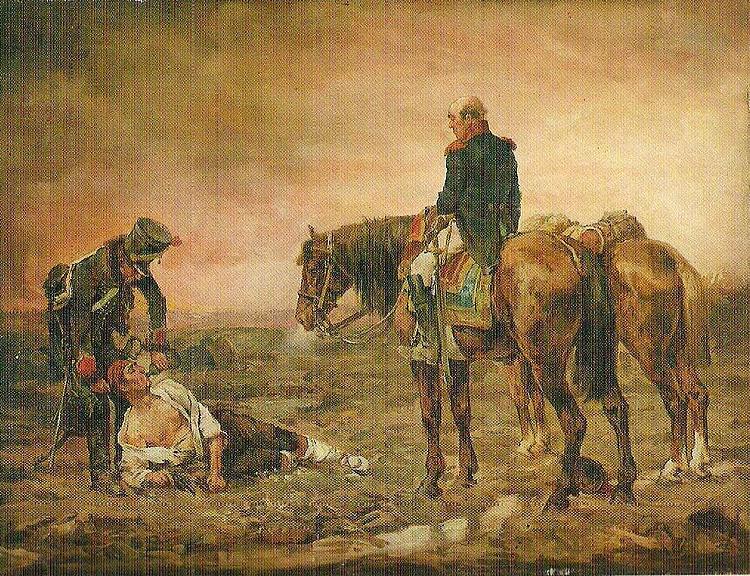 Jean-Louis-Ernest Meissonier Relief after the Battle